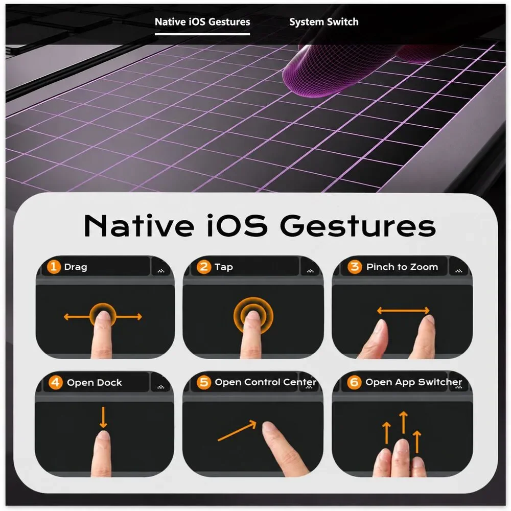MAGIC JOHN iPad Case Keyboard 11